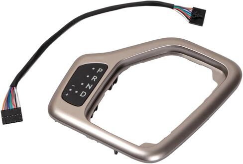 HY-SPEED 601-401 Upgrade Transmission Shifter Bezel with Harness Compatible with 2014 2015 2016 2017 2018 Cherokee Replace 5YD27LS5AA 68413957AA, Gold in Saudi Arabia