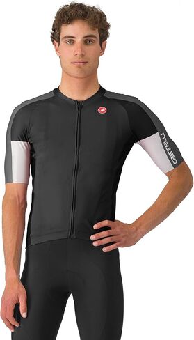 CASTELLI Men’s Entrata 6 Jersey, UPF Sun Protection, Quarter Length Sleeve Jersey for Road Cycling & Gravel Biking & Racing in Saudi Arabia