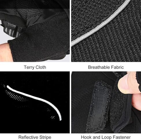 inbike 5mm مبطنة نصف الدراجة القفازات دراجة الدراجة الدراجة in Kuwait