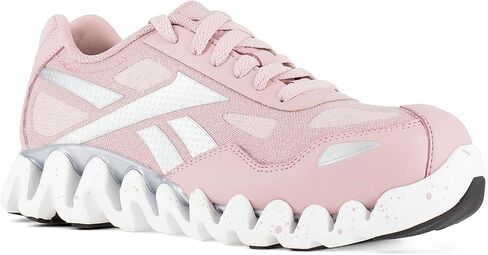 Reebok Women's Rb151 Zig Pulse Work Construction Shoe Pink Safety in Saudi Arabia