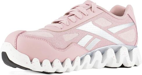 Reebok Women's Rb151 Zig Pulse Work Construction Shoe Pink Safety in Saudi Arabia