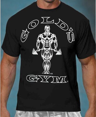 Gold's Gym T-Shirt - Official Licensed - BT-1 in Saudi Arabia