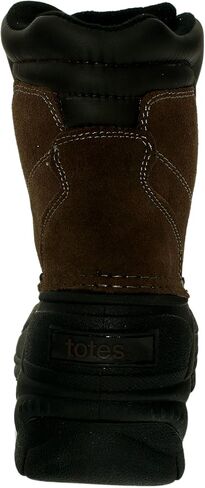totes Men's Glacier-Zip Ankle-High Leather Boot in Saudi Arabia
