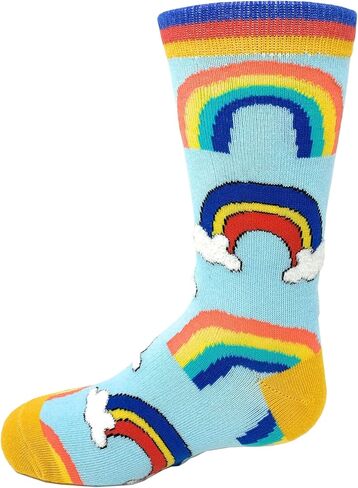 Kids Novelty Funny Cute Crew Socks, Crazy Silly Cool Cotton Dress Socks for Boys and Girls in Saudi Arabia