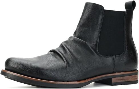 Men's Chelsea Boots Casual Dress Boots Ankle Slip On Boots in Saudi Arabia