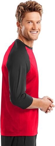 تي شيرت بيسبول للأداء من Hanes Sport للرجال، تي شيرت بيسبول للرجال، تي شيرت بيسبول للرجال in Saudi Arabia