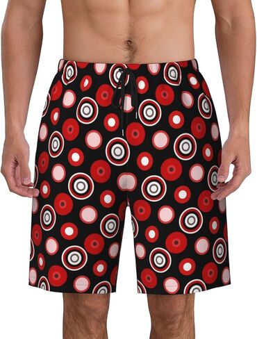 Mens Swim Trunks with Mesh Lining,Quick Dry Big Tall Board Shorts Swimsuit Beach Pants Swimwear Bathing Suits in Saudi Arabia