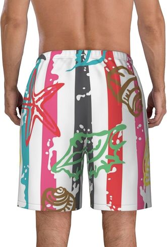 Mens Swim Trunks with Mesh Lining,Quick Dry Big Tall Board Shorts Swimsuit Beach Pants Swimwear Bathing Suits in Saudi Arabia