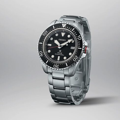 SEIKO PROSPEX Solar Diver's Stainless Steel Watch SNE589 in Saudi Arabia