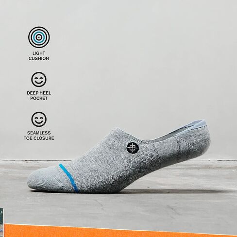 Stance No Show Gamut 2 Socks [3 Pack] (Small, Multi) in Saudi Arabia