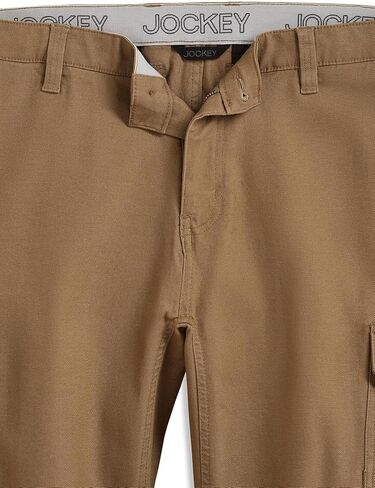 Jockey Men's Lifestyle Outdoors Cargo Pant, Buffalo, 36X30 in Saudi Arabia