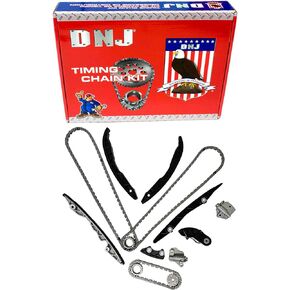 DNJ TK4321 Timing Chain Kit for 2015-2019 Ford, Lincoln Continental, Edge, F-150 2.7L V6 24V DOHC 164cid