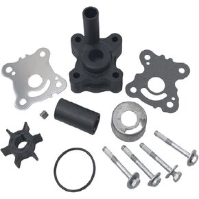 Water Pump Impeller Repair Kit 06193-ZW9-040 for Honda Outboard 8 9.9 10 HP BF8D BF9D BFP8D BFP9.9D Boat Motor Engine Parts Replacement 06193-ZW9-020 06193-ZW9-030