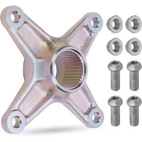 M MATI Rear Axle Sprocket Mount Hub Collar Holder Kit for Yamaha YFZ450 2004-2013 Raptor 700 2006-2024 1S3-25386-00-00 5TG-25386-00-00 1PE-F5386-00-00
