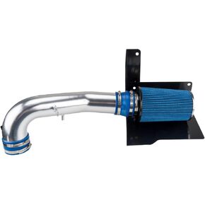 Cold Air Intake Kit with Filter Heat Shield for 2007 2008 Escalade 6.2L V8 (Blue)