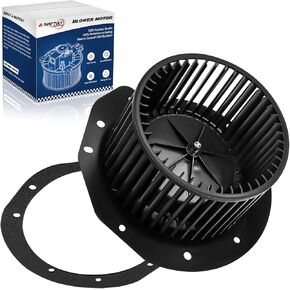 AC Blower Motor Fan Replacement Fits for Ford F150 F-150 F250 HD F350 Bronco 1987 1988 1989 1990 1991 1992 1993 1994 1995 1996, HVAC Heater Blower Motor Assembly Front, 700146, FOTZ18504A, F2TZ18527A
