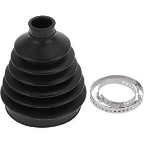 Outer CV Joint Boot Kit for Volvo XC90 2005-2014 Strong Durable Constant Velocity Joint Boot No.30788265 W/Clamps Rubber 1 Set