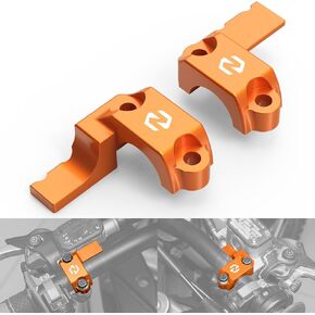 Orange Master Cylinder Protectors Aluminum Compatible with KTM 125/150 SX/XCW 2017-2023,250/300/350/450/500 SX/SXF/XC/XCF/XCW/EXC/EXCF 2014-2023 See Fitment