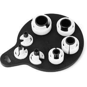Air Conditioning Fuel Line Disconnect Tool Set, A/C and Fuel Line Quick Disconnect Tool Set, Air Line Removal Tool with 7 Popular Sizes from 1/4" to 7/8" for Multiple Applications