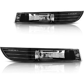 AUTOSAVER88 Fog Lights Compatible with Chevy Impala 00-05 2000 2001 2002 2003 2004 2005 Fog Light Replacement(OE Style Clear Lens w/ 893 12V 37.5W Bulbs)
