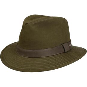 Stetson Waxed Traveller Cloth Hat Men -