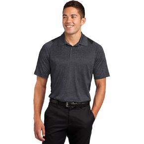 SPORT-TEK Unisex Heather Colorblock Contender Polo | Short Sleeve Collared Shirt for Men & Women, Casual Fit Top in Kuwait