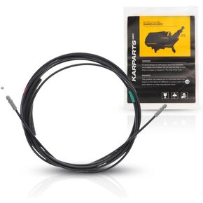 KarParts360 For Toyota Yaris 2007 08 09 10 11 2012 Trunk Release Cable | Black | Plastic/Metal | Replacement For 6460752090