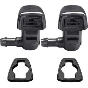 68081370AB Premium Wipium Wiper Washer Foorsles for Dodge Dart 2013-2016 | Chrysler 200 (2015-2017) ، Windshield Gasher Fluid Jet Juzzle | من السهل تثبيت نماذج متوافقة 68260029AA ، 58147