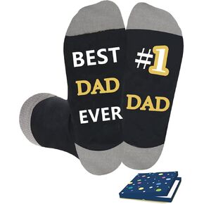 Dad Socks, Fathers Day Socks, Dad Gifts From Son Daughter, Best Dad Ever Gifts