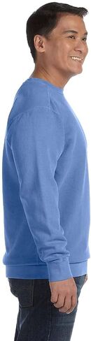Comfort Colors 9.5 Oz. Garment-Dyed Fleece Crew (1566)- Flo Blue,Large in Kuwait