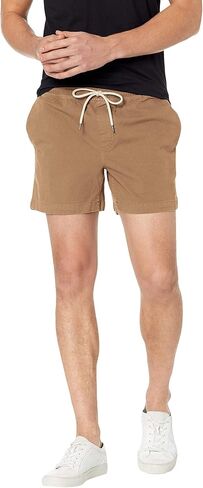 Amazon Essentials Men's Slim-Fit 5" Pull-on Comfort Stretch Canvas Short (Previously Goodthreads), Olive, Medium in Saudi Arabia
