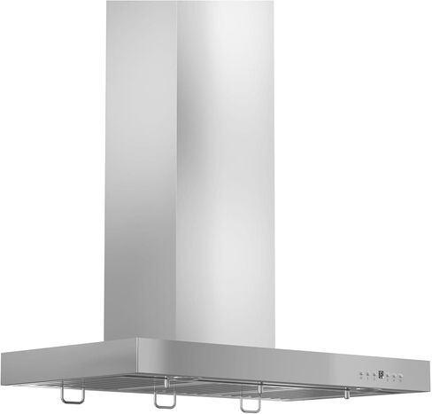 ZLINE 36" Convertible Vent Wall Mount Range Hood in Stainless Steel with Crown Molding (KECRN-36) in Kuwait