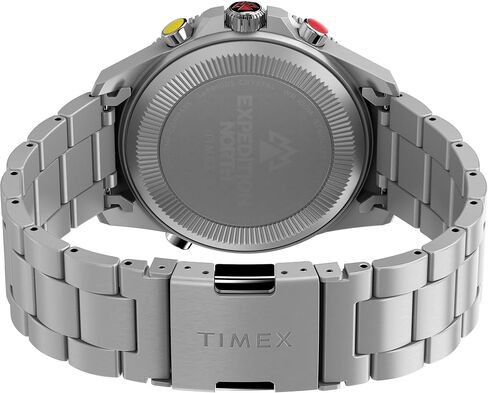 Timex Men's Expedition North Tide-Temp-Compass 43mm TW2V21800JR Quartz Watch Green/Black/Natural, أخضر/أسود/طبيعي, حزام in Saudi Arabia