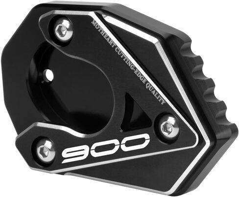 لوحة امتداد الحامل الجانبية للدراجات النارية ل Z900 2017-2024 Z900SE 2022-2024 Z900RS 2018-2024 الحامل الجانبي المكثف المكثف للانزلاق المضاد للانزلاق في الهواء الطلق (أسود) in Kuwait