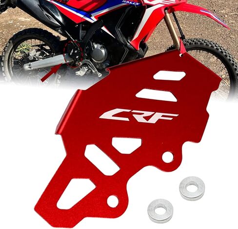 Motorcycle Rear Brake Master Cylinder Guard Heel Guard Protection Compatible with CRF300L Rally CRF 300 L CRF 300L 2025 2024 2023 2022 2021 (Black) in Saudi Arabia