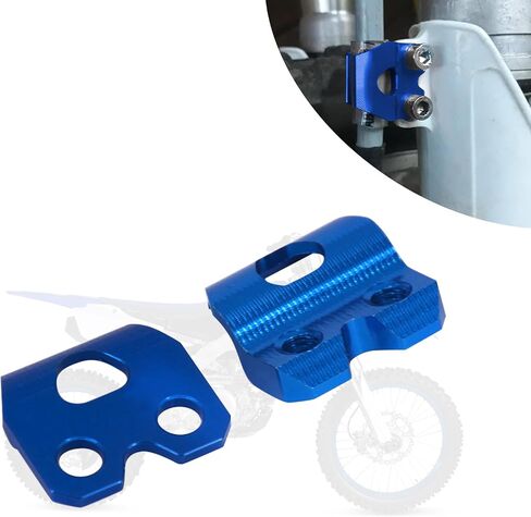 حامل مشبك خرطوم خط فرامل خط فرامل الدراجة الترابية ، CNC 6061 مشابك كابل الفرامل الألومنيوم لـ YZ125 YZ250 YZ450F 09-21/YZ250F 09-20/YZ85 19-21/YZ65 18-21/YZ125X YZ250FX YZ250X YZ450X in Kuwait