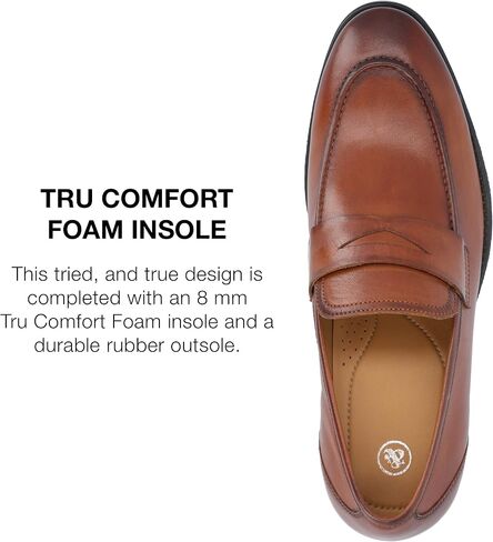 Thomas & Vine Men's Medium and Wide Width Bishop Loafers in Kuwait