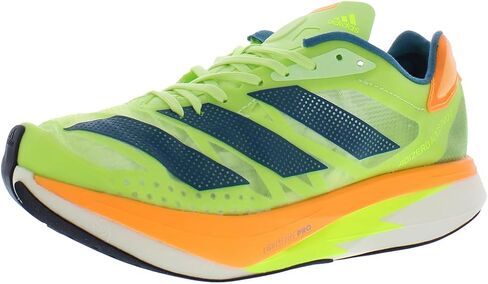 adidas Unisex Adizero Adios Pro 2 Pulse Lime/Real Teal/Flash Orange 11 in Saudi Arabia