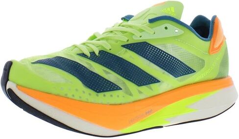 adidas Unisex Adizero Adios Pro 2 Pulse Lime/Real Teal/Flash Orange 11 in Saudi Arabia