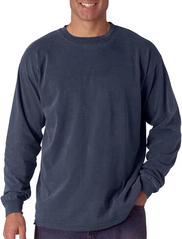 Comfort Colors Men's Adult Long Sleeve Tee, Style 6014 in Kuwait