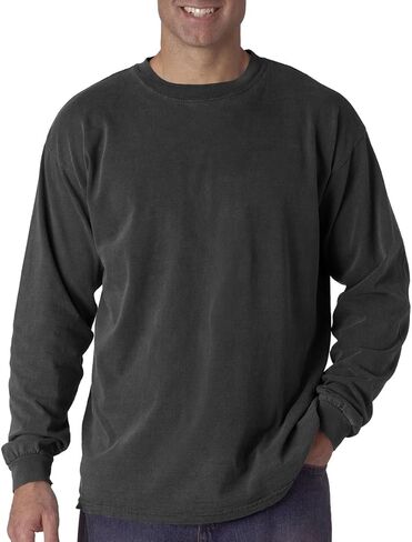 Comfort Colors Men's Adult Long Sleeve Tee, Style 6014 in Kuwait