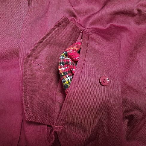 Spirit of England Mens Classic Harrington Style Jacket Knightsbridge Blue Tartan Lined in Kuwait