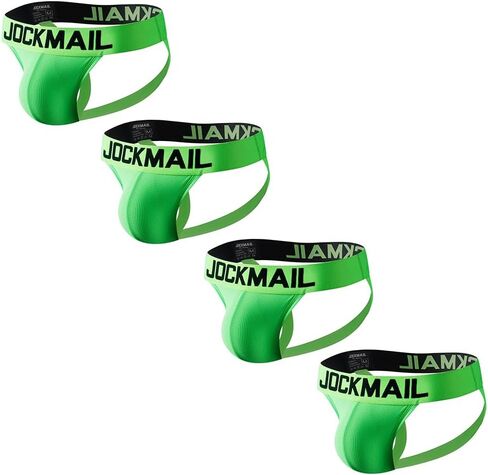 4PCS/Pack Mens Underwear Jockstraps Comfort Mens Jock strap Breathable Mens Jockstrap in Saudi Arabia
