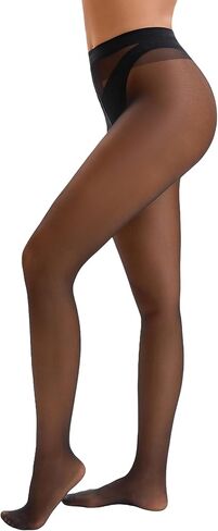 جوارب للنساء ، لوحات جوارب شديدة 40D ، جوارب جوارب جوارب طويلة في منتصف الخصر in Kuwait