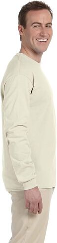 Gildan Ultra Cotton 6 oz. Long-Sleeve T-Shirt (G240) NATURAL in Saudi Arabia