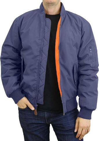 Galaxy by Harvic Spire Men’S Lightweight Bubble Puffer Jacket in Kuwait
