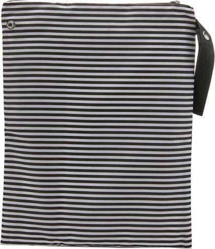 Skip Hop Wet Dry Bag, Grab & Go, Black & White Stripe in Saudi Arabia