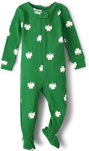 The Children's Place Baby Boys' and Toddler Short Sleeve 100% Cotton Zip-Front One Piece Pajama, Sports 2-Pack, 9-12 Months in Saudi Arabia