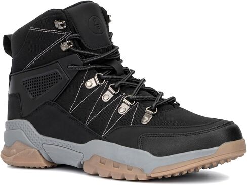 Reserved Footwear New York Men's Miles Boot, Lace Up, Flat Sole, Round Toe, Thermoplastic Rubber Outsole. in Saudi Arabia