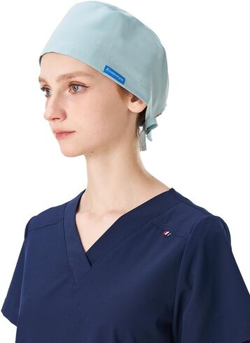 Kousenpu Scrub Cap for Women & Men - Breathable Surgical Hat with No-Slip Design, Lightweight Medical Cap for Nurses, Doctors in Kuwait